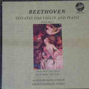Aaron Rosand / Eileen Flissler / Beethoven - Beethoven, Sonatas For Violin And Piano, Sonata No. 9 In A Major, Op. 47 (Kreutzer); Sonata No. 5 In F Major, Op. 24 (Spring) flac download