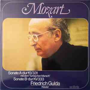 Mozart / Gulda - Sonate A-Dur KV 331, Sonate B-Dur KV 333 FLAC download