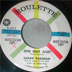 Sarah Vaughan - One Mint Julep / Mama (He Treats Your Daughter Mean) flac download