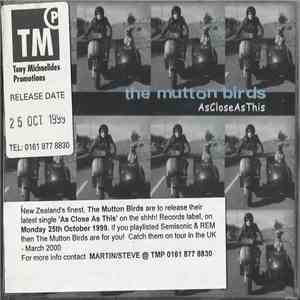 The Mutton Birds - As Close As This flac download