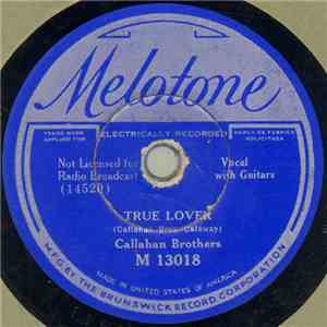 Callahan Brothers - True Lover / North Carolina Moon flac download