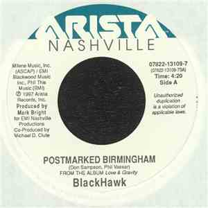 Blackhawk - Postmarked Birmingham flac download