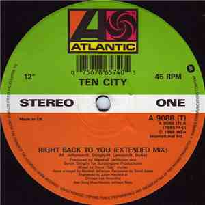 Ten City - Right Back To You flac download