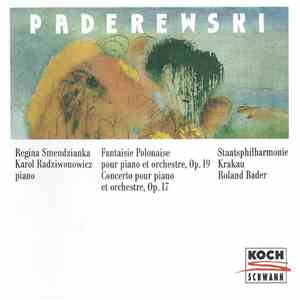 Jan Ignaz Paderewski - Regina Smendzianka, Karol Radziwonowicz, Staatsphilharmonie Krakau, Roland Bader - Klavierkonzert / Polnische Fantasie flac download