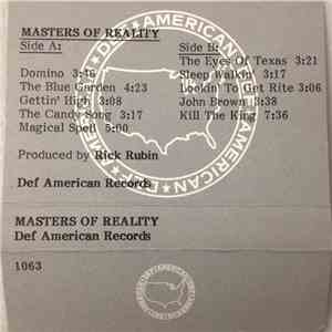 Masters Of Reality - Masters Of Reality flac download