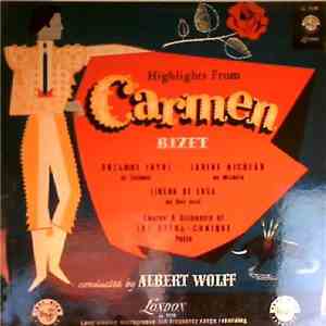 Paris Opéra-Comique Orchestra Conducted By Albert Wolff - Georges Bizet - Highlights From Carmen flac download