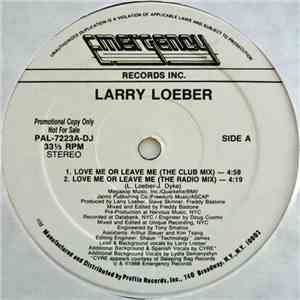 Larry Loeber - Love Me Or Leave Me flac download