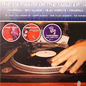 Maxipaul - Ben Allone - Head Horny's - The Members Of The Table EP. Vol. 2 flac download