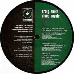 Craig Smith - Disco Royale flac download