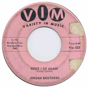 Jordan Brothers - Here I Go Again / It's A Shame flac download