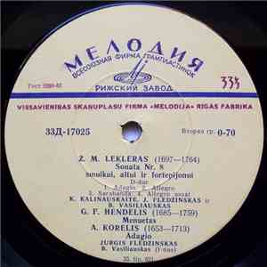 K. Kalinauskaitė, J. Fledžinskas, B. Vasiliauskas - Sonata Nr. 8 Smuikui, Altui Ir Fortepijonui D-dur flac download