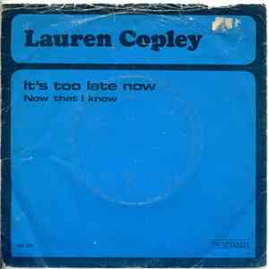 Lauren Copley - It's Too Late Now flac download