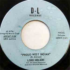 Lord Nelson  - Proud West Indian / It's Delinquency flac download