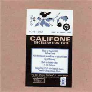 Califone - Deceleration Two flac download