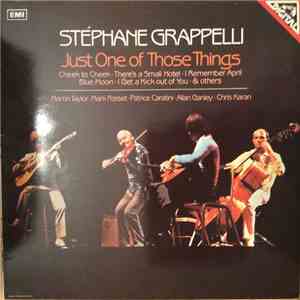 Stéphane Grappelli, Martin Taylor, Marc Fosset, Patrice Caratini, Allan Ganley, Chris Karan - Just One Of ThoseThings flac download