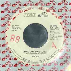 UB40 - Sing Our Own Song = Cantando Nuestra Canción flac download