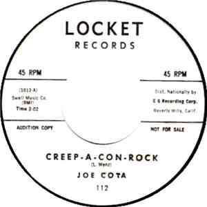 Joe Cota / The Techniques  - Creep-A-Con-Rock / Technique Touch flac download