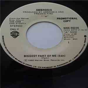 Ambrosia  - Biggest Part Of Me flac download
