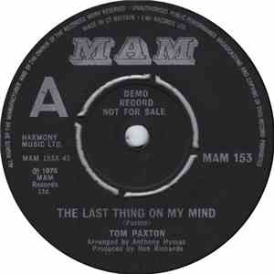 Tom Paxton - The Last Thing On My Mind flac download