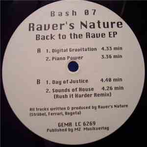 Raver's Nature - Back To The Rave EP flac download