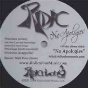 Ridic - No Apologies flac download