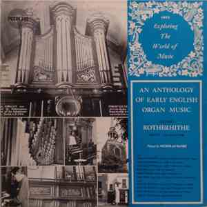 Nicholas Danby - An Anthology Of Early English Organ Music FLAC download