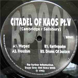 Citadel Of Kaos - Pt. V flac download