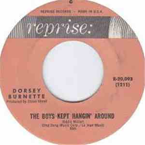 Dorsey Burnette - The Boys Kept Hangin' Around flac download