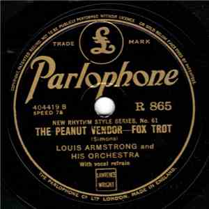 Louis Armstrong And His Orchestra - The Peanut Vendor / You're Lucky To Me flac download