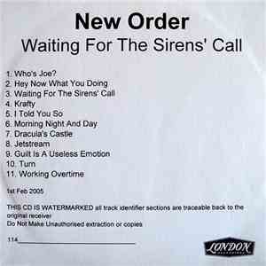 New Order - Waiting For The Sirens' Call flac download