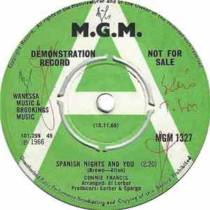 Connie Francis - Spanish Nights And You flac download
