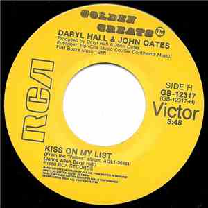 Daryl Hall & John Oates - Kiss On My List / You've Lost That Lovin' Feeling flac download