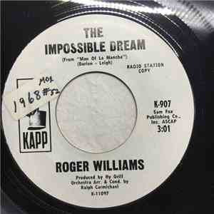 Roger Williams  - The Impossible Dream / If You Go (Si Tu Partais) flac download