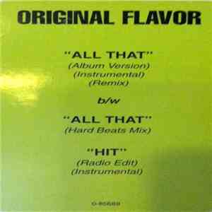Original Flavor - All That / Hit flac download