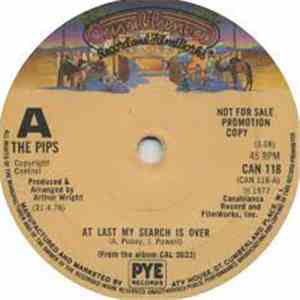 The Pips - At Last My Search Is Over flac download