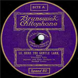 Virginia Rea - Lo, Here The Gentle Lark / Lass With The Delicate Air flac download