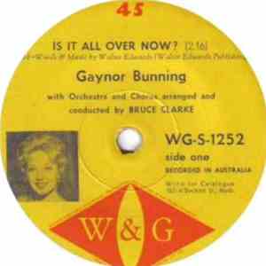 Gaynor Bunning - Is It All Over Now? / It's You That I Love flac download
