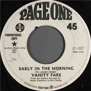 Vanity Fare - Early In The Morning flac download
