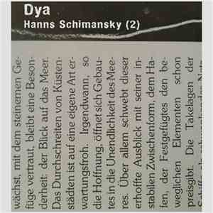 Dya - Hanns Schimansky  flac download