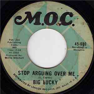 Big Lucky - Stop Arguing Over Me flac download
