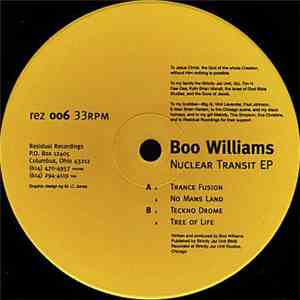 Boo Williams - Nuclear Transit EP flac download