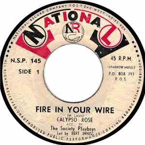 Calypso Rose - Fire In Your Wire / A Man Is A Man flac download