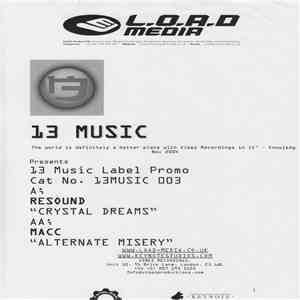 Resound / Macc - Crystal Dreams / Alternate Misery flac download