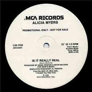 Alicia Myers - Is It Really Real / I Fooled You This Time flac download