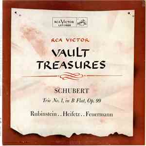 Schubert - Rubinstein, Heifetz, Feuermann - Trio No. 1, In B Flat, Op. 99 flac download