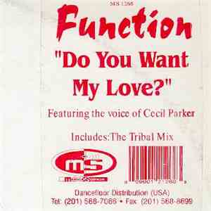 Function - Do You Want My Love ? flac download