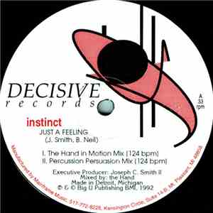 Instinct  - Just A Feeling flac download