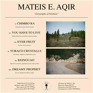 Mateis e. aqir - Geography of Nowhere flac download