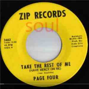 Page Four  - Take The Rest Of Me flac download