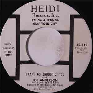 Joe Anderson  - I Can't Get Enough Of You / Don't You Know flac download